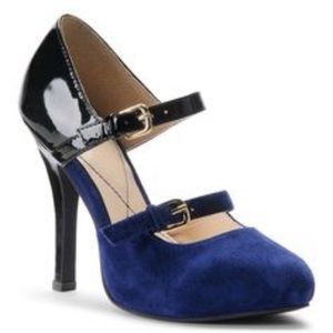 [EUC] Isola Irisa Mary Jane Pump - 7.5 - Blue